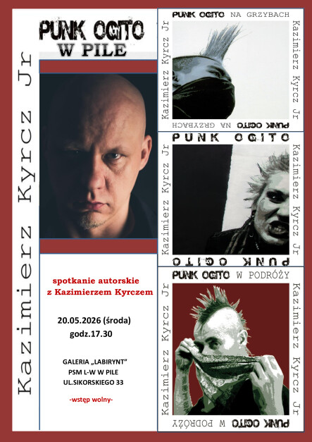 Spotkanie autorskie z Kazimierzem Kyrczem - grafika