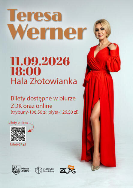 Koncert Teresy Werner - grafika