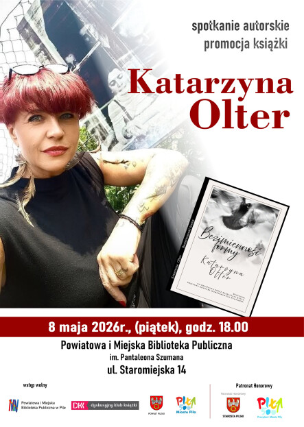 Spotkanie autorskie z Katarzyną Olter - grafika