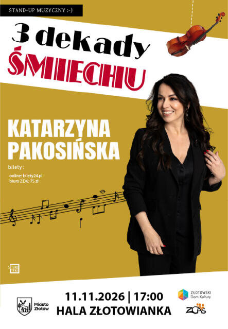 Katarzyna Pakosińska - Trzy Dekady Śmiechu - grafika