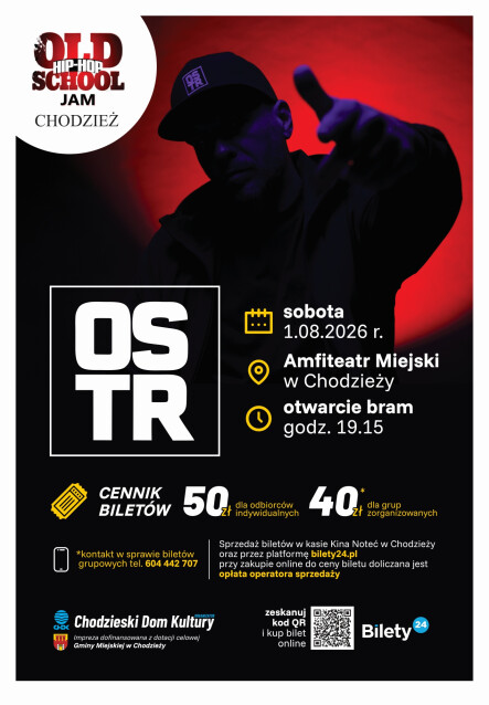 O.S.T.R. - OLD SCHOOL HIP-HOP JAM CHODZIEŻ 2026 - grafika