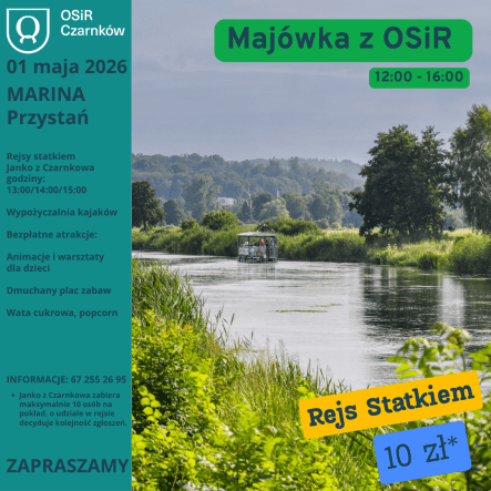 Majówka z OSiR - grafika