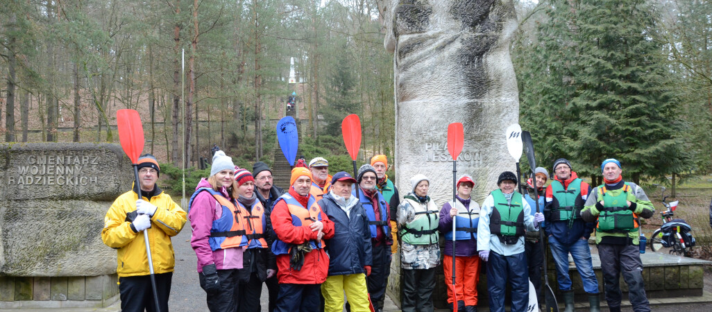 Kajakarze, cykliści i piechurzy wyruszyli na Zimowy Rajd