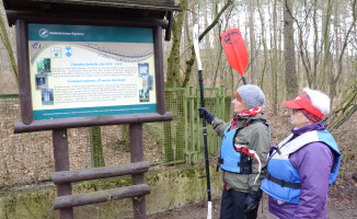 Kajakarze, cykliści i piechurzy wyruszyli na Zimowy Rajd