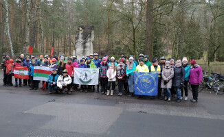 Kajakarze, cykliści i piechurzy wyruszyli na Zimowy Rajd
