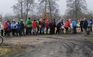 Kajakarze, cykliści i piechurzy wyruszyli na Zimowy Rajd
