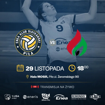 Enea KS Piła - Credo Płomień Sosnowiec - grafika