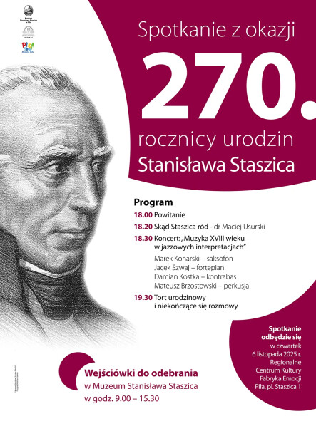 270. rocznica urodzin Stanisława Staszica - grafika