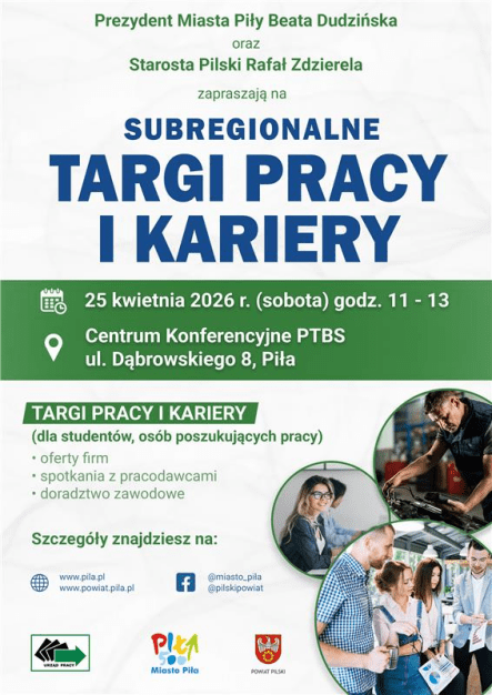 Subregionalne Tragi Pracy i Kariery - grafika