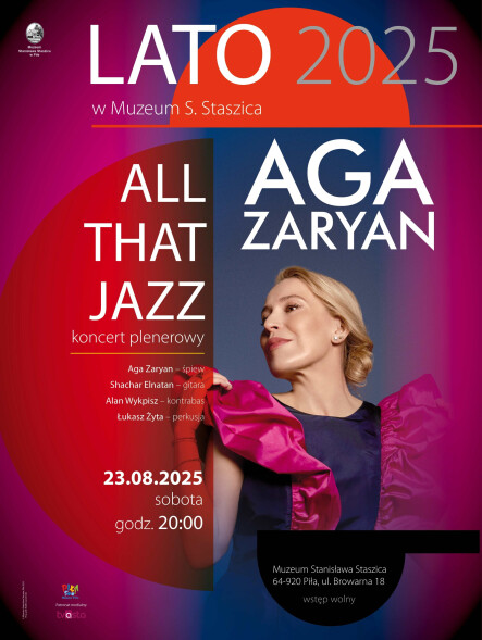 Koncert ALL THAT JAZZ - Aga Zaryan - grafika