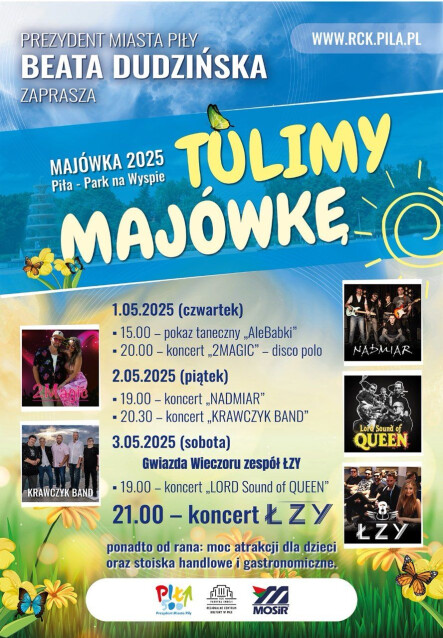 Tulimy Majówkę - grafika