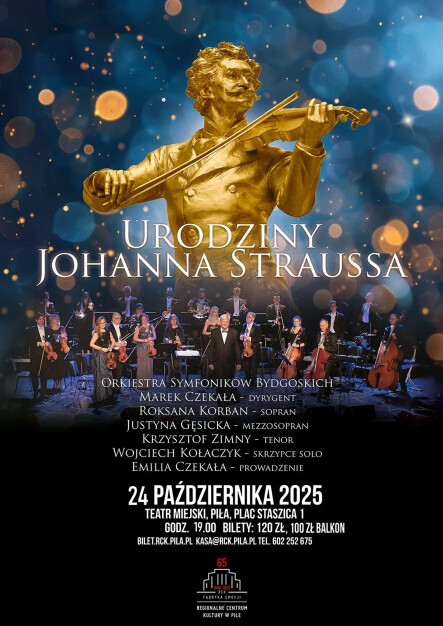 Urodziny Johanna Straussa - grafika