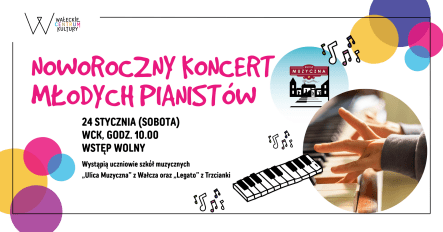 Noworoczny Koncert Młodych Pianistów - grafika