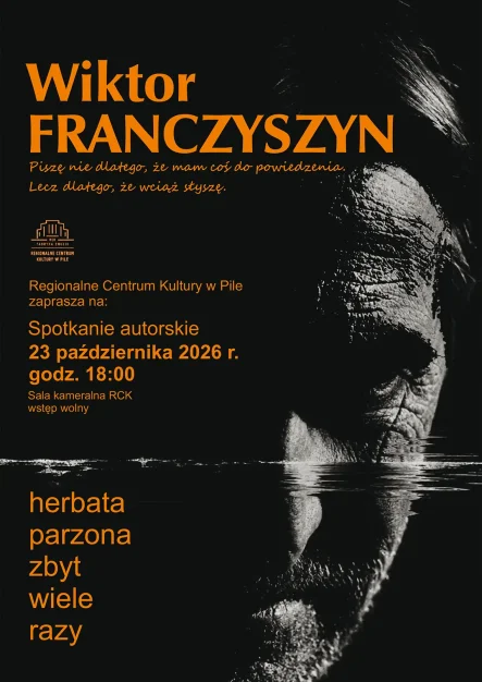 Spotkanie autorskie z Wiktorem Franczyszynem - grafika